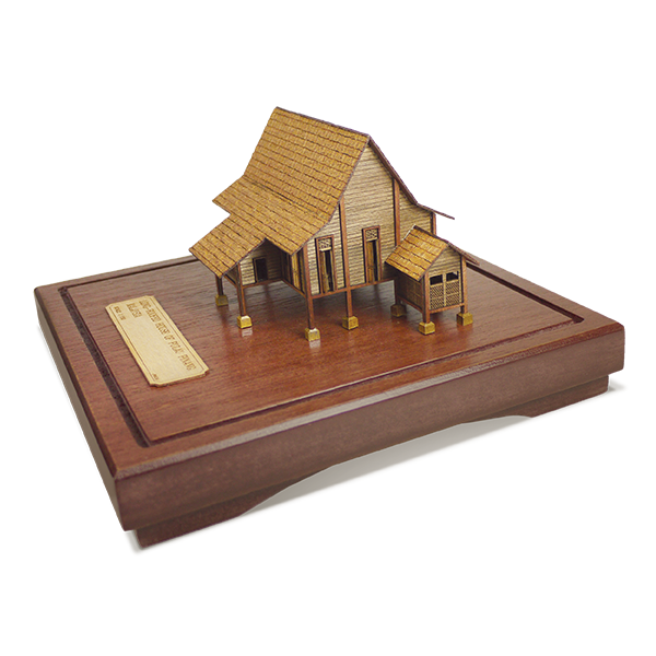 3-D Miniatures - Traditional Malay House - Penang – ARCH Collection