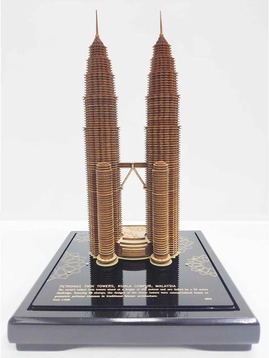 3-D Miniatures - Petronas Twin Towers